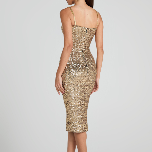 Eleonore | Gold Dress