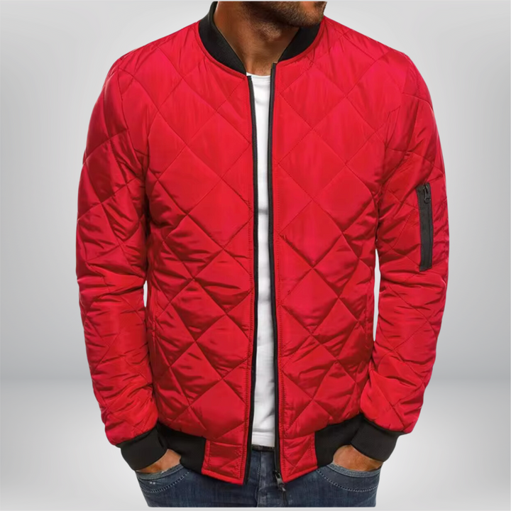 Leo | Quilted Bomber Jacket