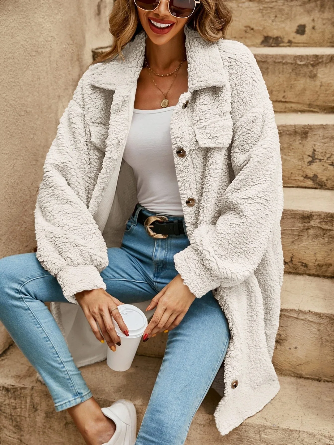 Kylie | Relaxed Fit Cardigan Coat