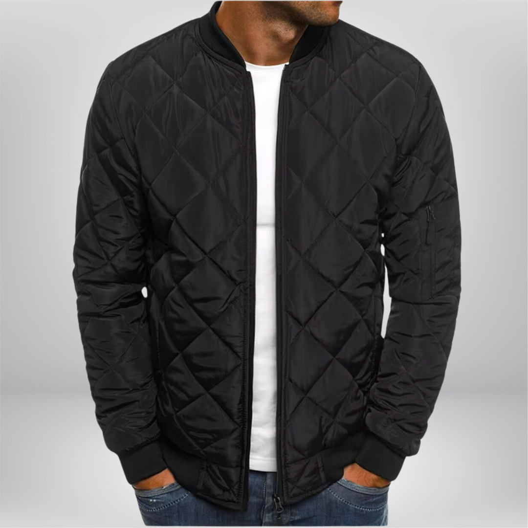 Leo | Quilted Bomber Jacket