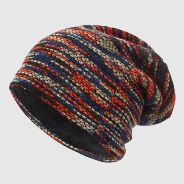 Myles | Cozy Striped Winter Beanie 1+1 FREE