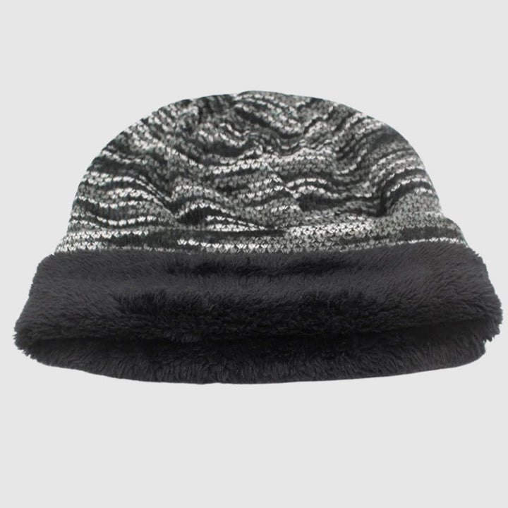 Myles | Cozy Striped Winter Beanie 1+1 FREE