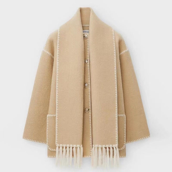 Eloise | Cozy Scarf Jacket