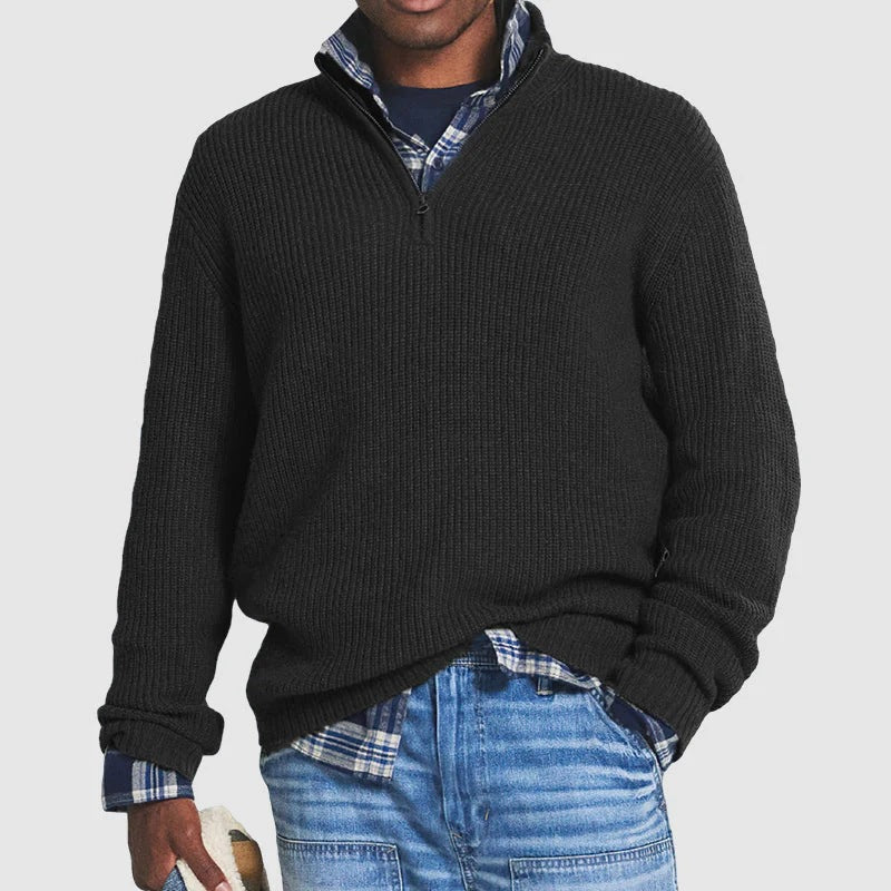 Mark | Casual Zip-Up Sweater