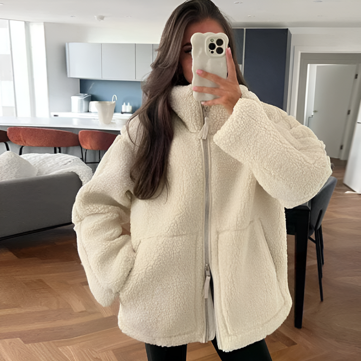 Holly | Cozy Teddy Fleece Jacket