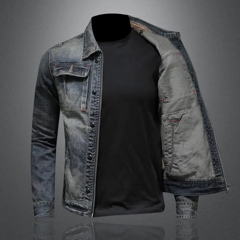 Reegan | Retro Denim Jacket