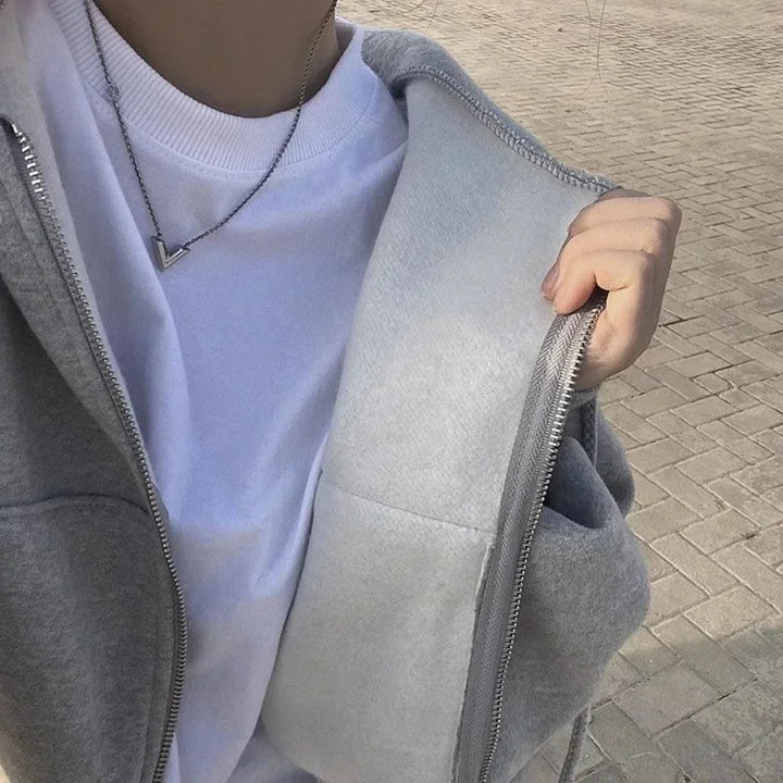 Nancy | Oversized Cropped Hoodie