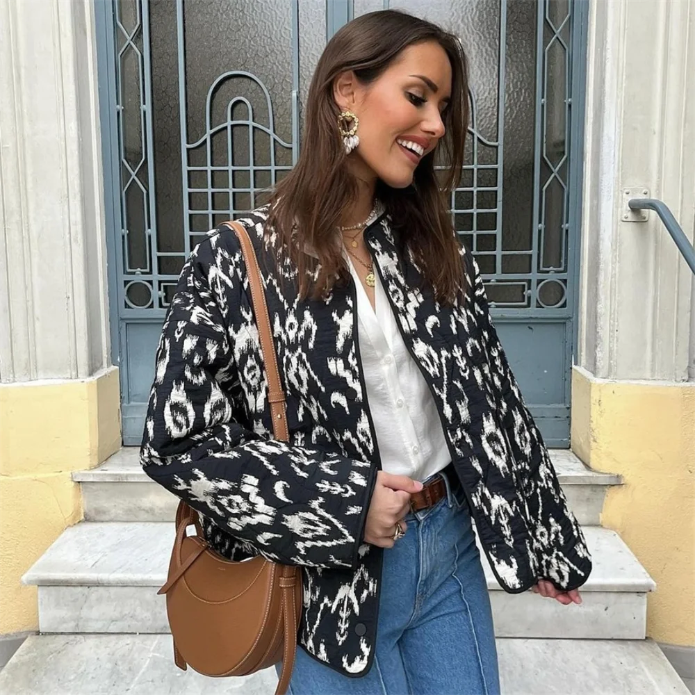 Anne | Elegant Printed Jacket