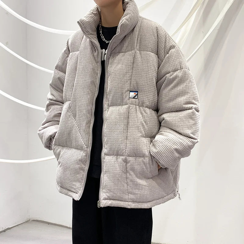 Kevin | Winter Corduroy Puffer Jacket