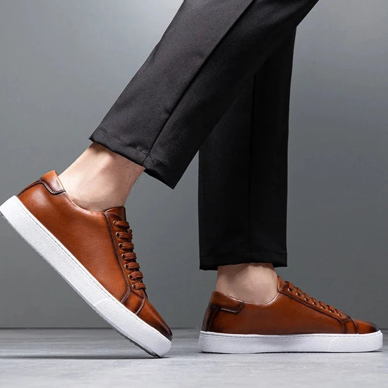 Isaac | Leather Sneakers