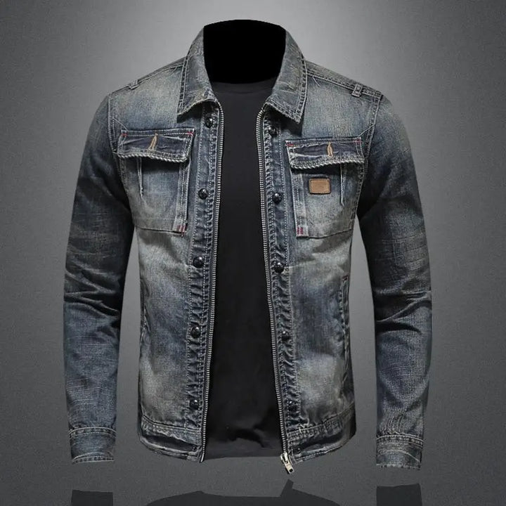 Reegan | Retro Denim Jacket