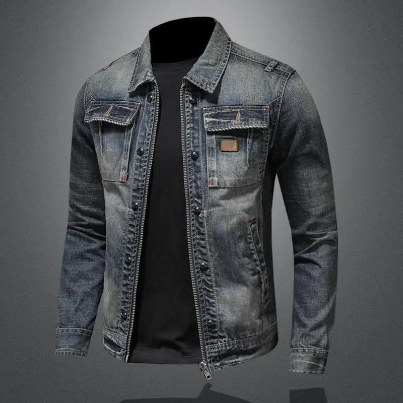 Reegan | Retro Denim Jacket