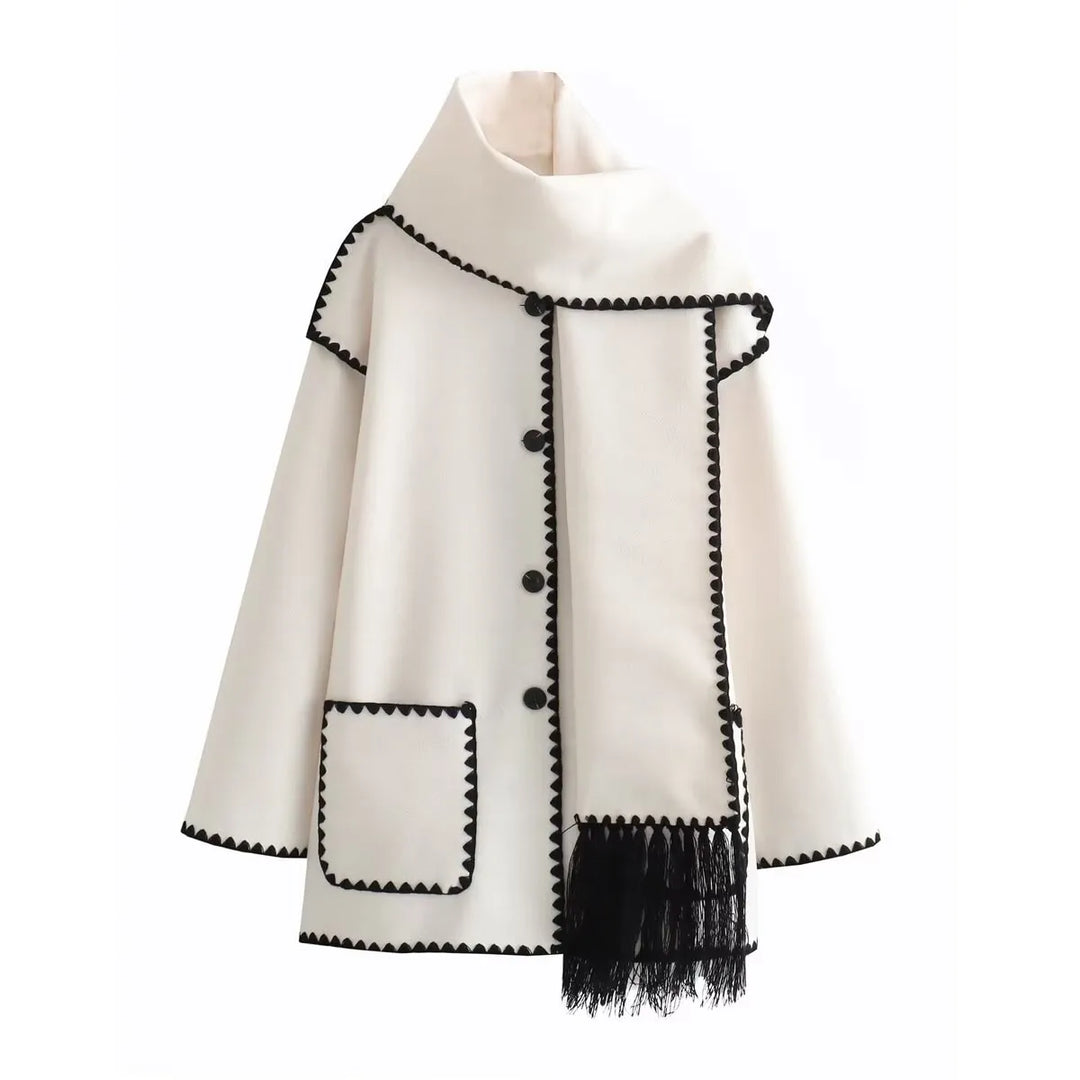 Eloise | Cozy Scarf Jacket