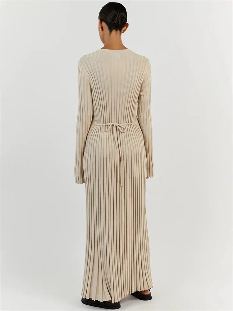 Roslyn | Cozy Knit Maxi Dress