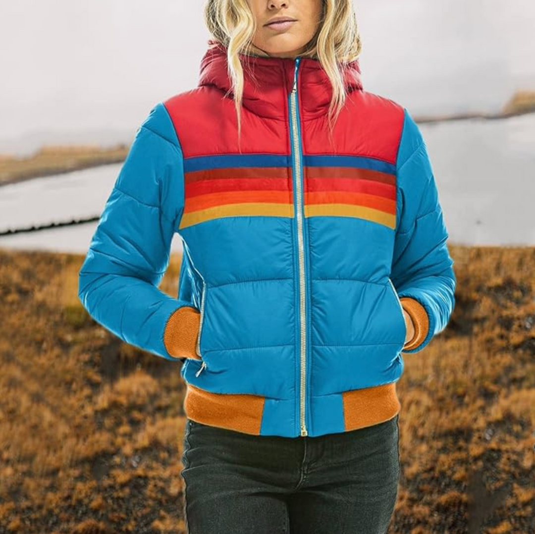 Mary | Retro Parka with Hood