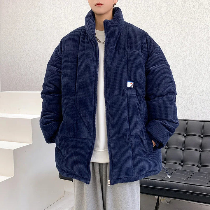 Kevin | Winter Corduroy Puffer Jacket