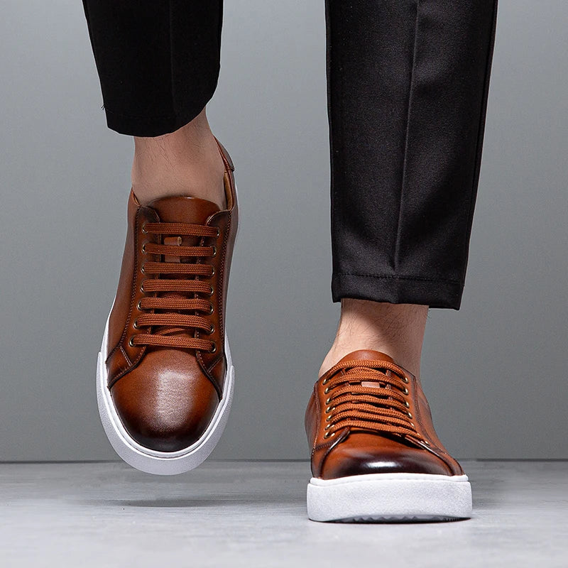 Isaac | Leather Sneakers