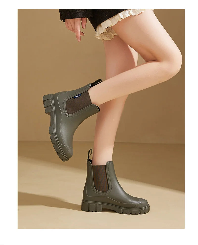 Peggy | Waterproof Chelsea Rain Boots