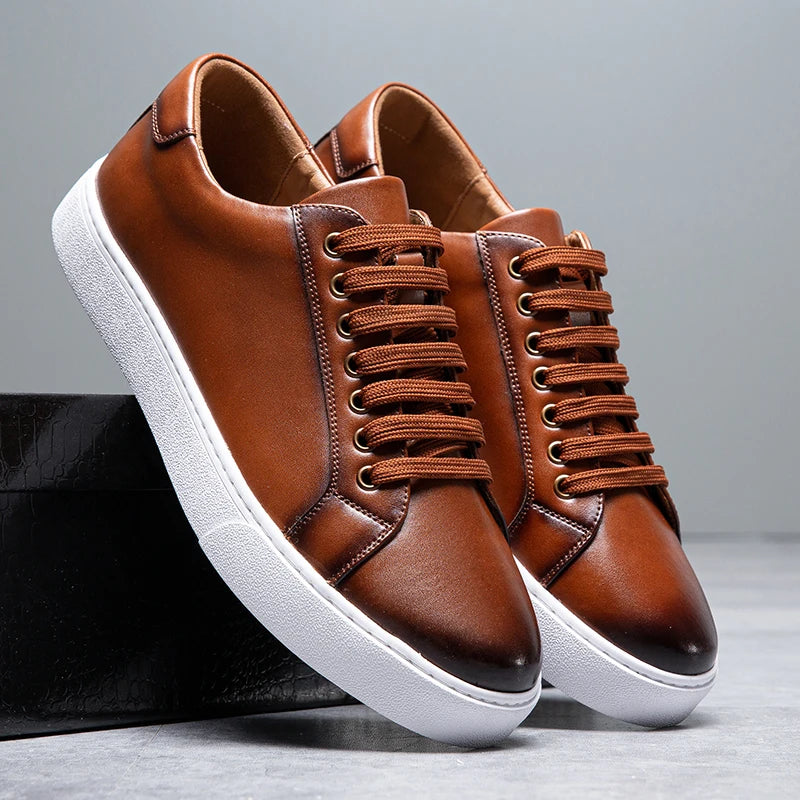 Isaac | Leather Sneakers