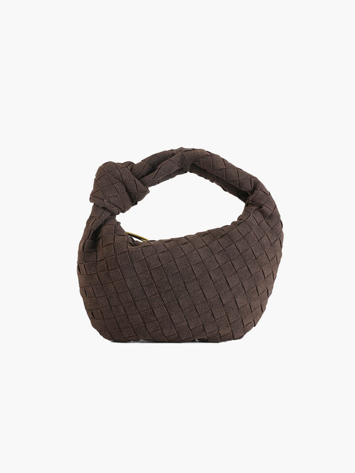 Amaya | Suede Woven Mini Bag