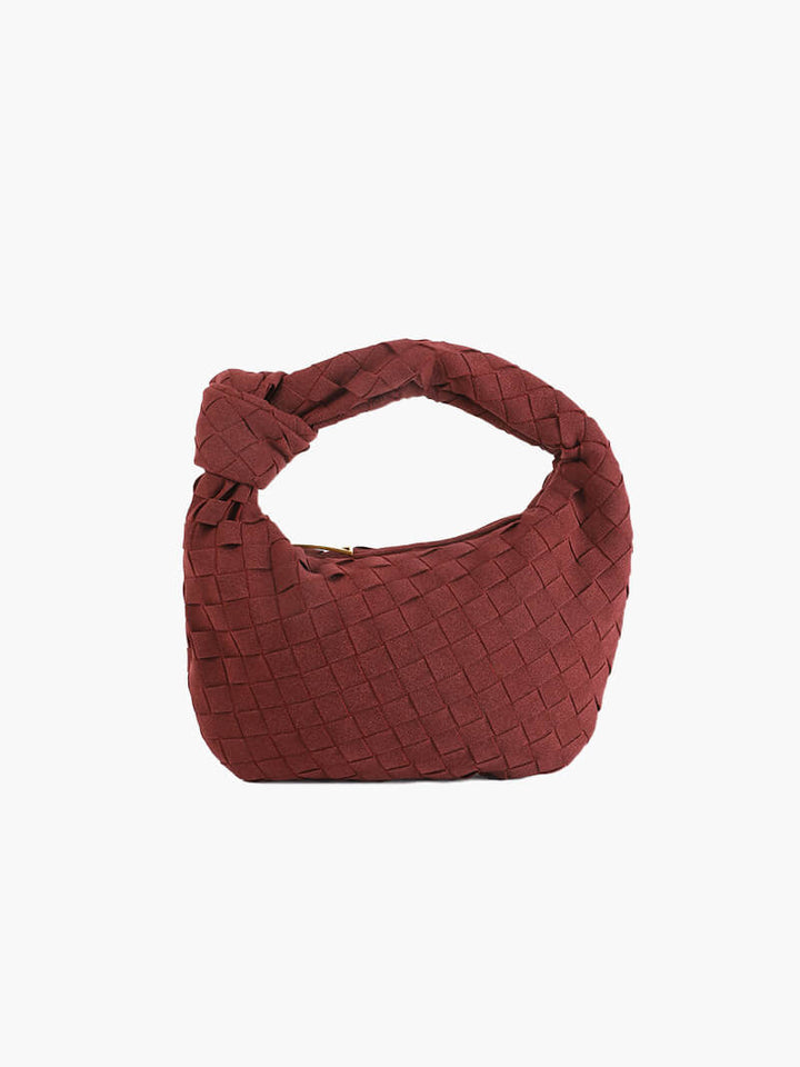 Amaya | Suede Woven Mini Bag