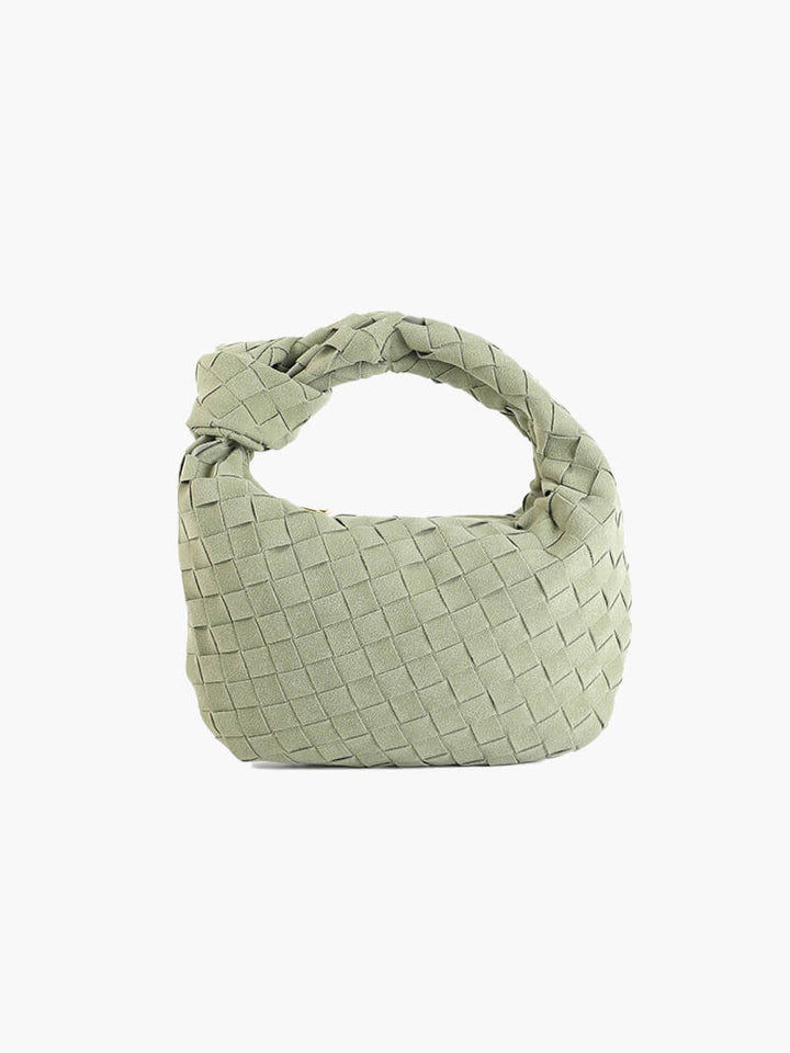 Amaya | Suede Woven Mini Bag