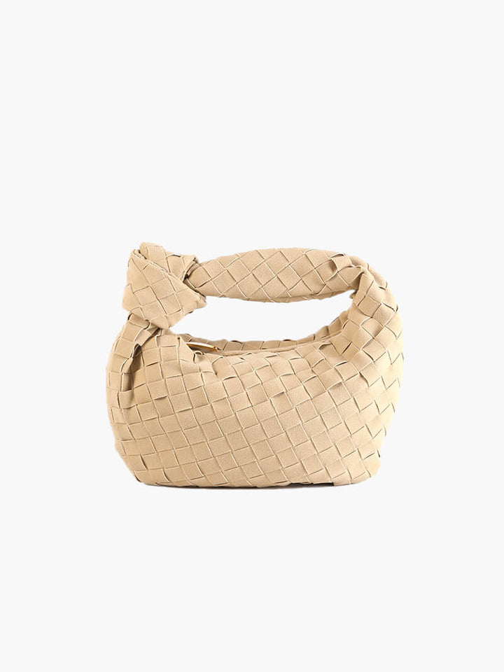 Amaya | Suede Woven Mini Bag