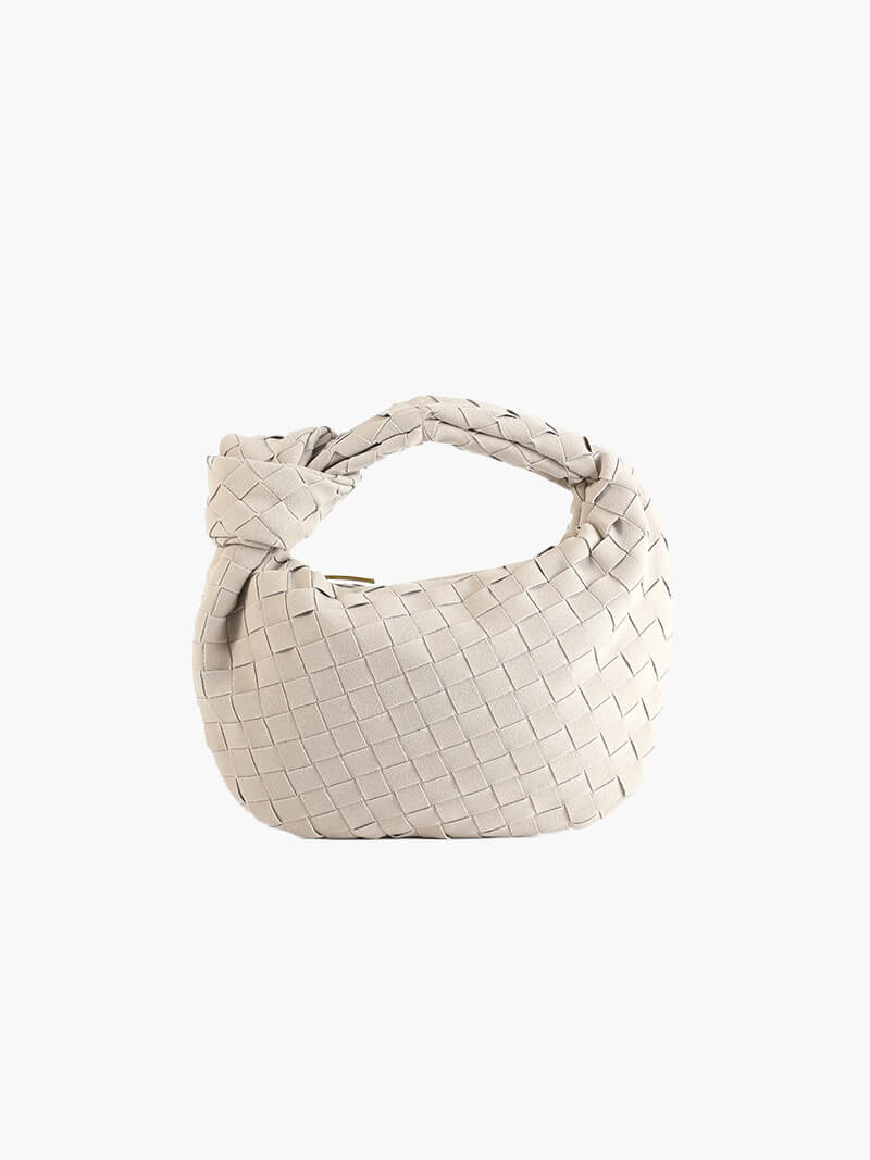 Amaya | Suede Woven Mini Bag